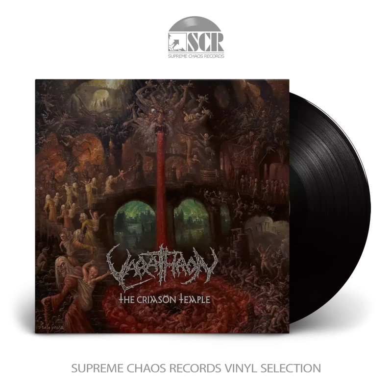 Varathron · The Crimson Temple | Black LP