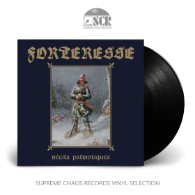 FORTERESSE · Récits Patriotiques | BLACK LP (Black Metal Vinyl)