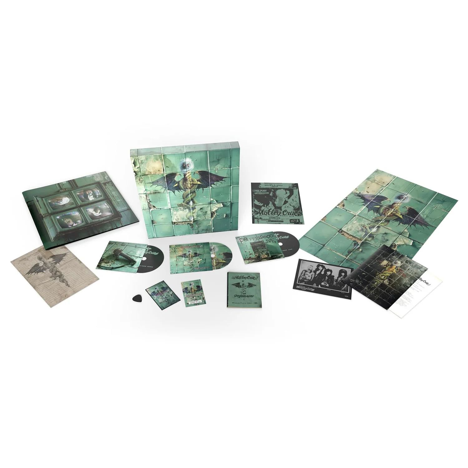 MÖTLEY CRÜE · Dr. Feelgood (35th Anniversary) | 3CD BOX SET (Hard Rock CDs)