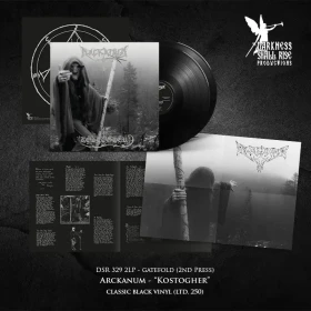 ARCKANUM · Kostogher (Re-release) | BLACK 2LP (Black Metal Vinyl) · Picture 2