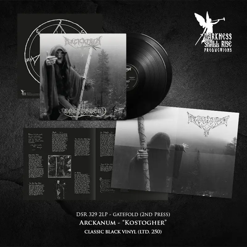 ARCKANUM · Kostogher (Re-release) | BLACK 2LP (Black Metal Vinyl) · Picture 2