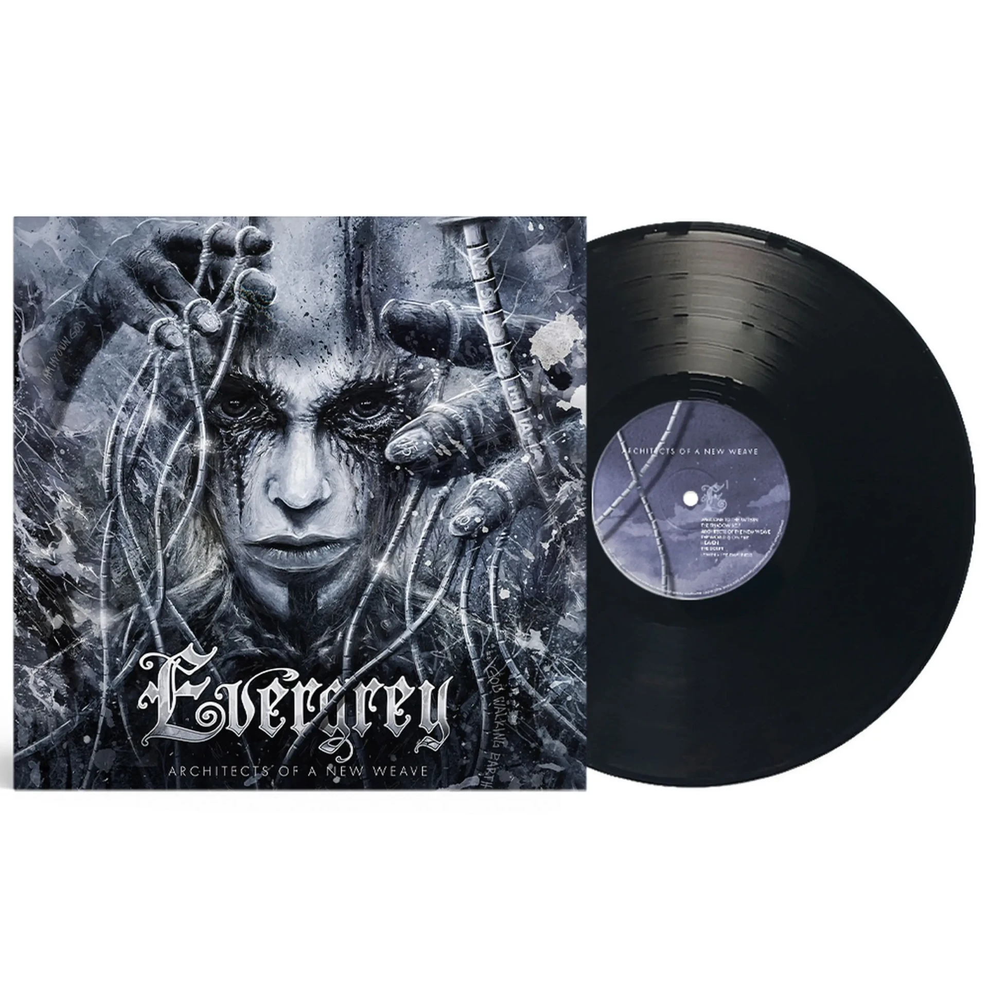 EVERGREY · Architects Of A New Weave | BLACK LP (Gothic Metal/Progressive Metal Vinyl) · Picture 2