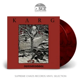 KARG · Dornenvögel | RED/BLACK 2LP (Post Metal Vinyl)