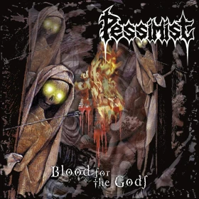 PESSIMIST · Blood For The Gods | BLACK LP (Death Metal Vinyl) · Picture 1