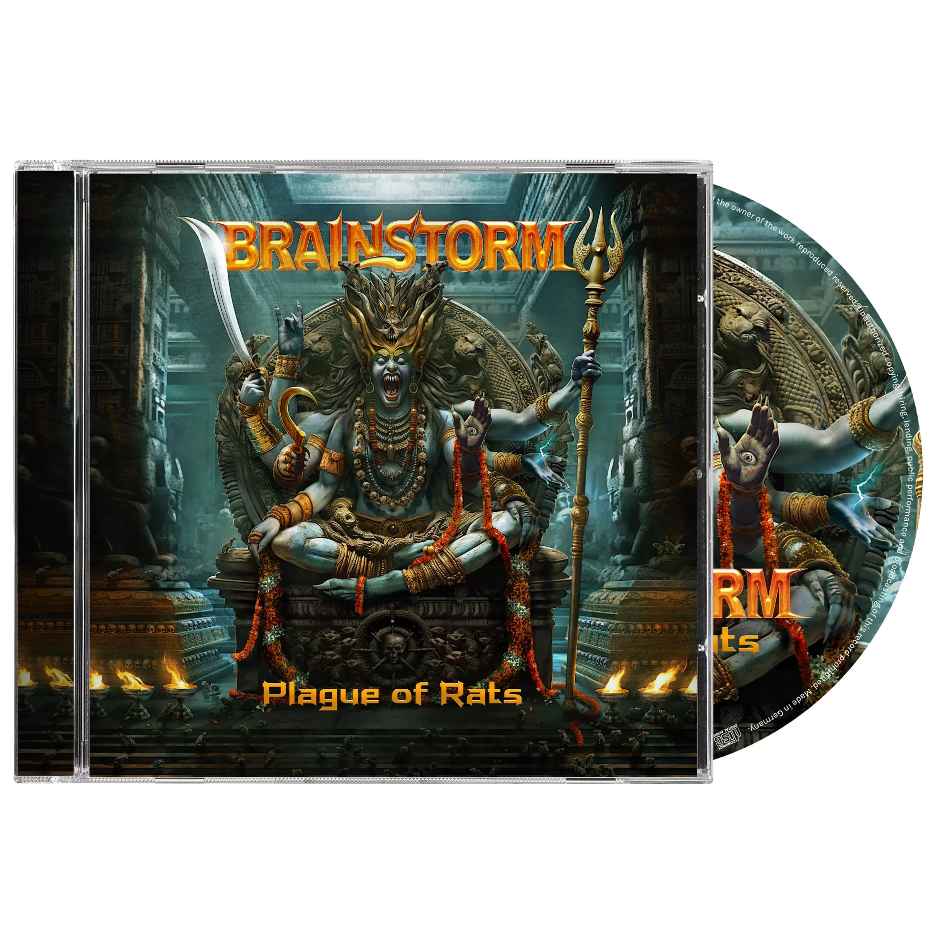 BRAINSTORM · Plague Of Rats | CD (Power Metal CDs)