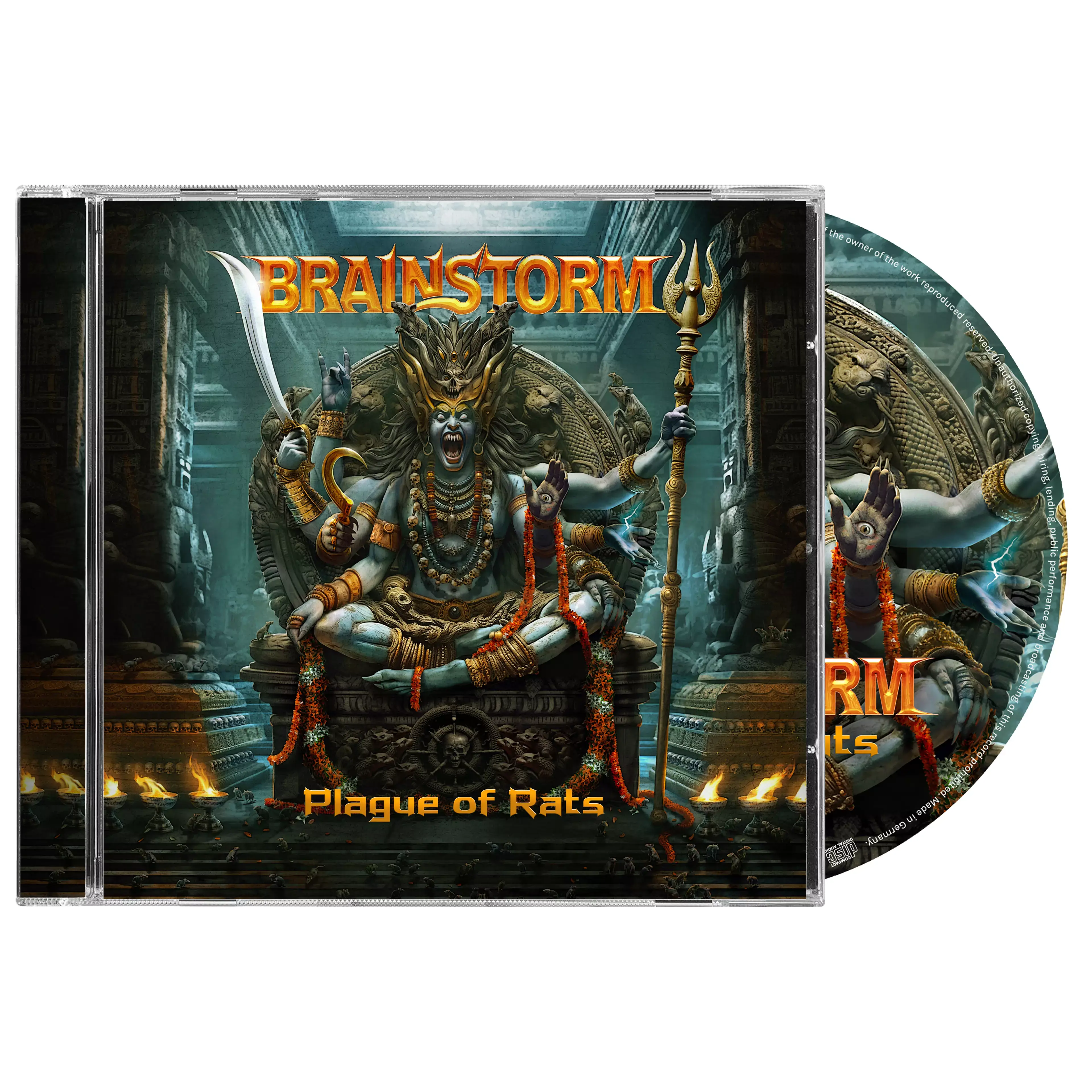 BRAINSTORM - Plague Of Rats · CD (Power Metal CDs)