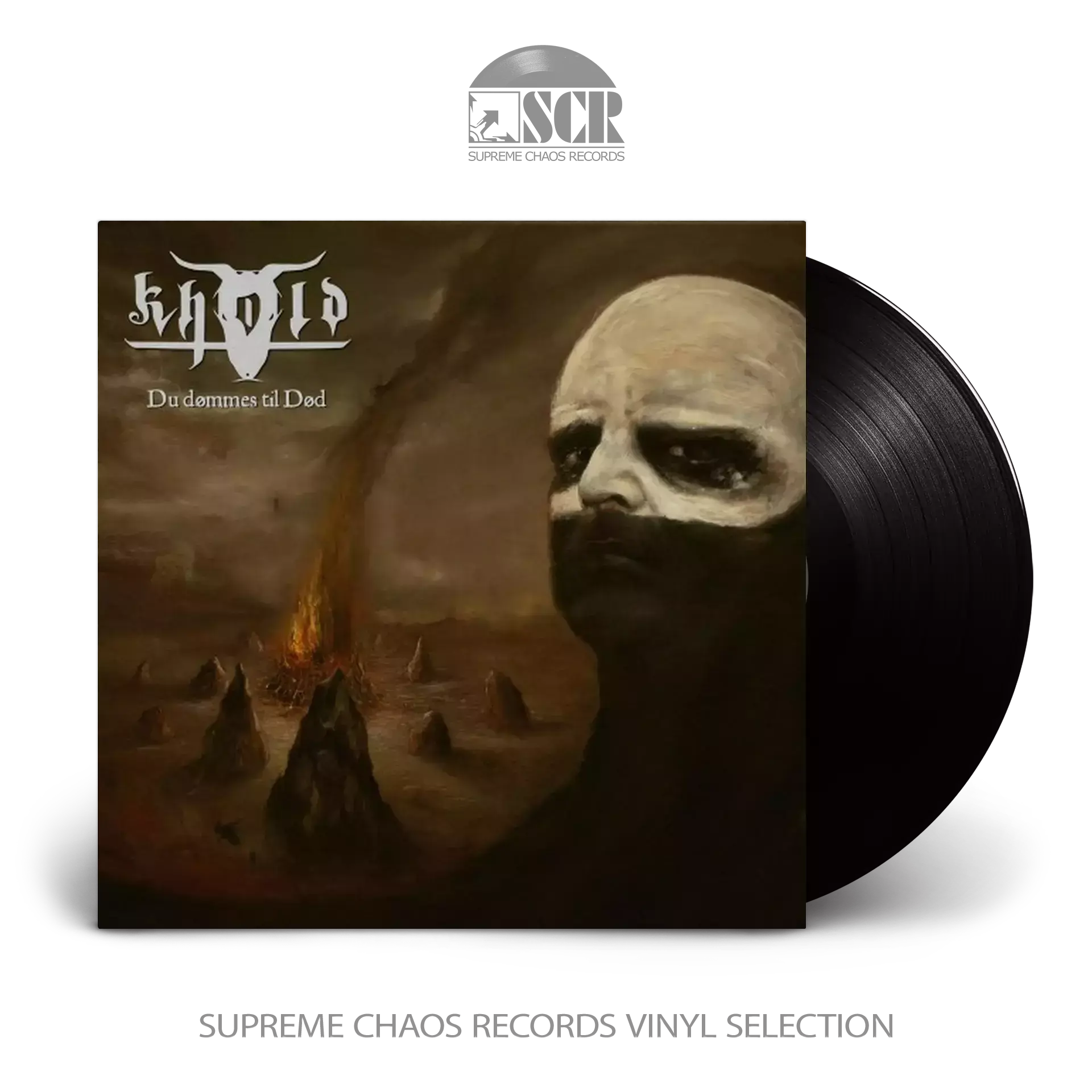 KHOLD · Du Dommes Til Dod (Alternative cover) | BLACK LP (Black Metal/Dark Metal Vinyl)