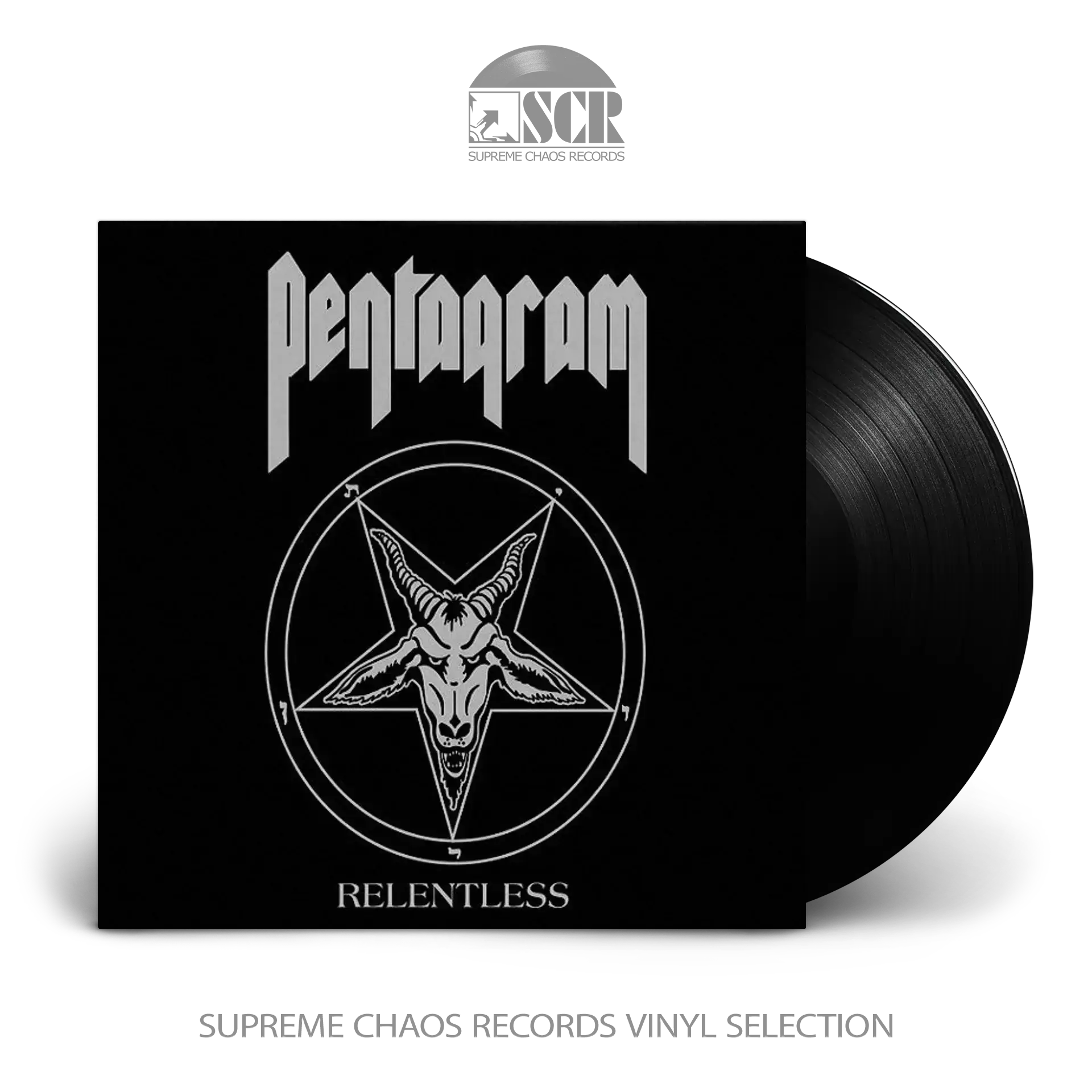 PENTAGRAM · Relentless (Re-Release) | BLACK LP (Doom Metal Vinyl)