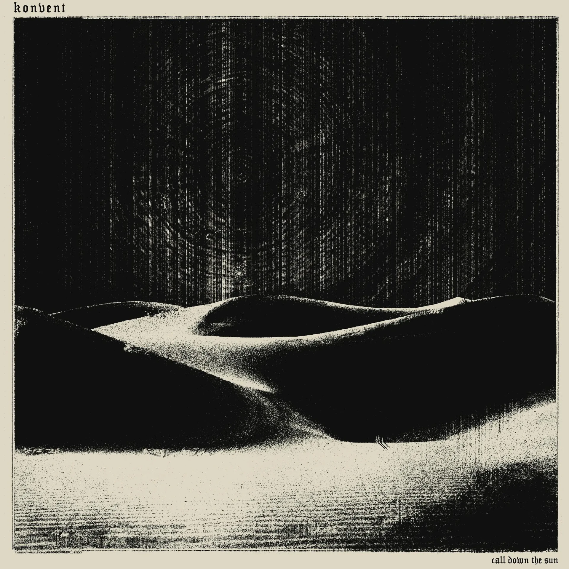 KONVENT · Call Down The Sun | BLACK LP (Doom Metal Vinyl) · Picture 1
