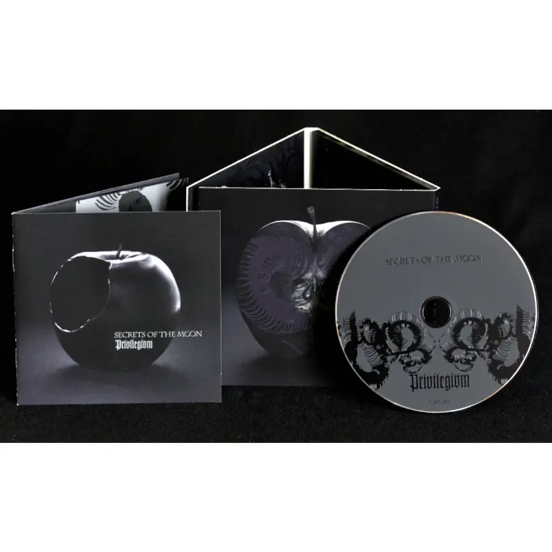 SECRETS OF THE MOON · Privilegivm | DELUXE CD+2X7" BOX SET (Black Metal CDs) · Picture 1