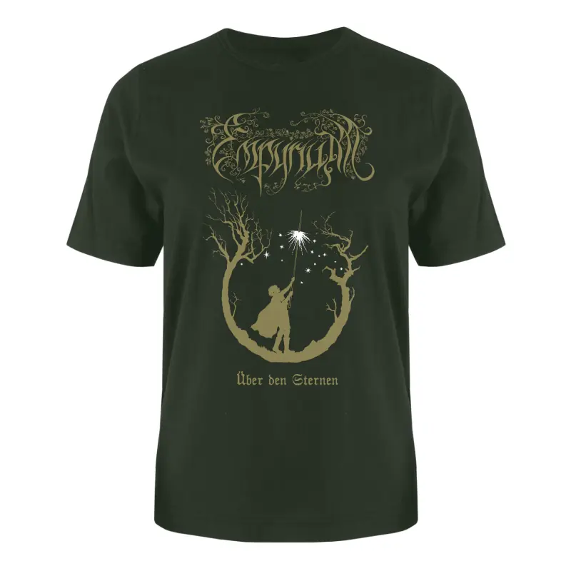 EMPIRIUM · Über den Sternen | GREEN T-SHIRT (Black Metal/Folk/Gothic Metal Clothes)