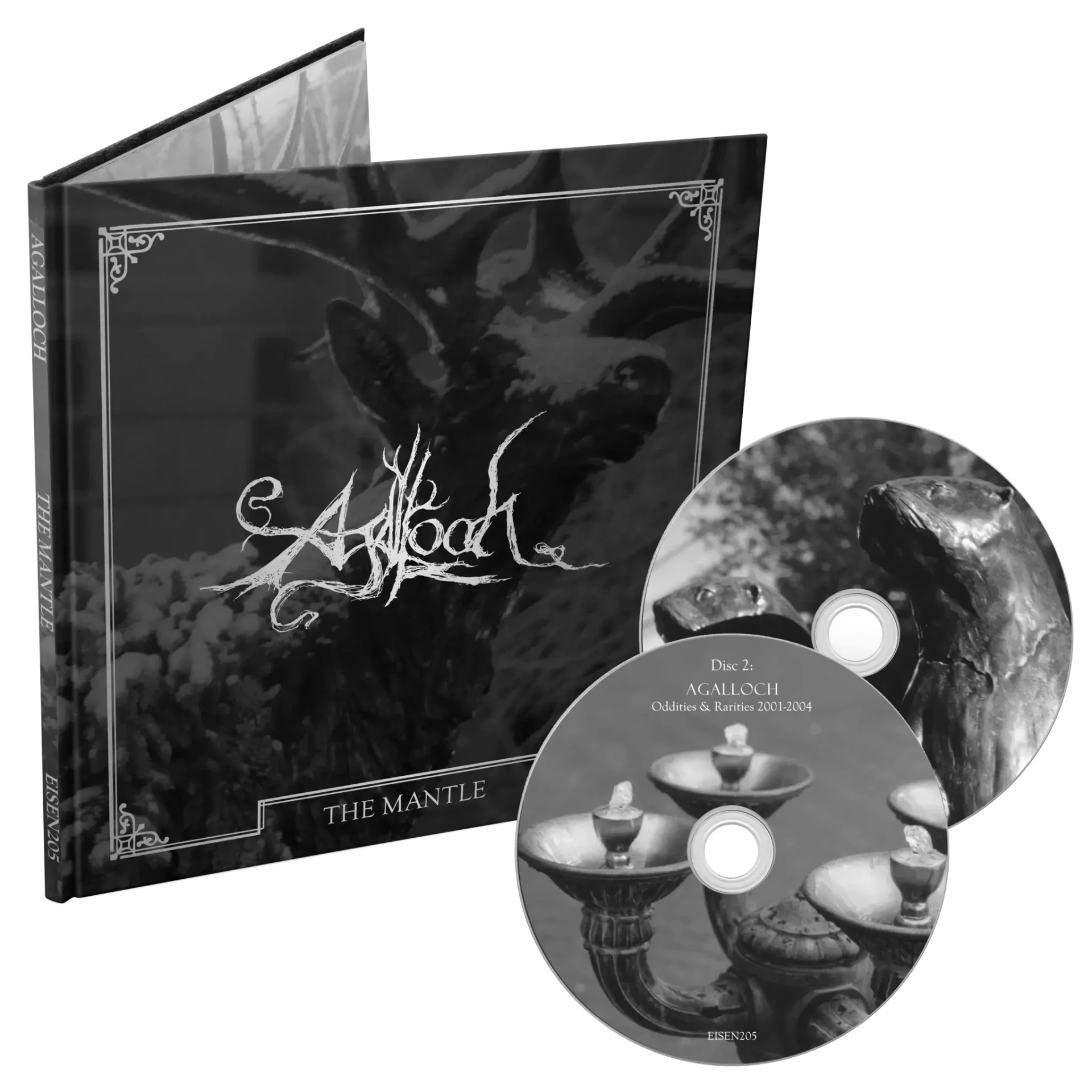 AGALLOCH - The Mantle · DELUXE HARDCOVER BOOK 2CD