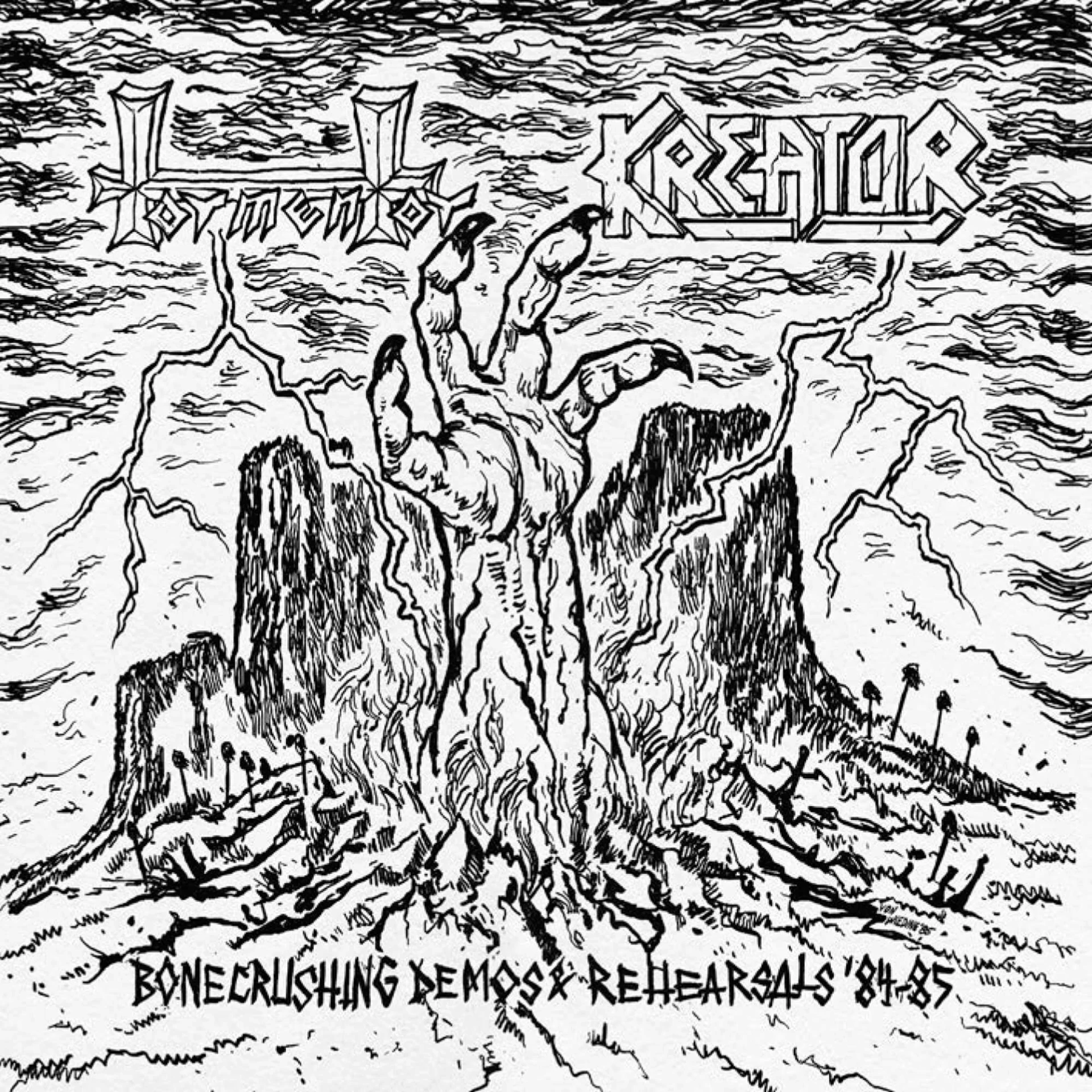 KREATOR / TORMENTOR · Bonecrushing Demos & Rehearsals '84-'85 | CD+DVD (Thrash Metal CDs) · Picture 2
