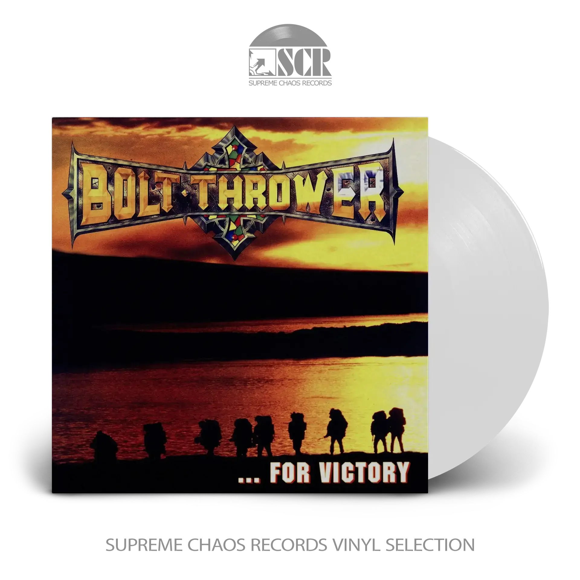 BOLT THROWER · ...For Victory | WHITE LP (Death Metal Vinyl)