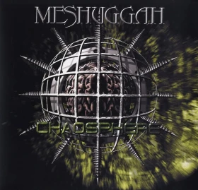 MESHUGGAH · Chaosphere (25th Anniversary Edition) | WHITE/ORANGE/BLACK MARBLED DOUBLE VINYL (Progressive Metal/Death Metal Vinyl) · Picture 1