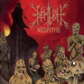 DEMILICH · Nespithe | TRANSPARENT RED SMOKY LP (Death Metal Vinyl) · Picture 1