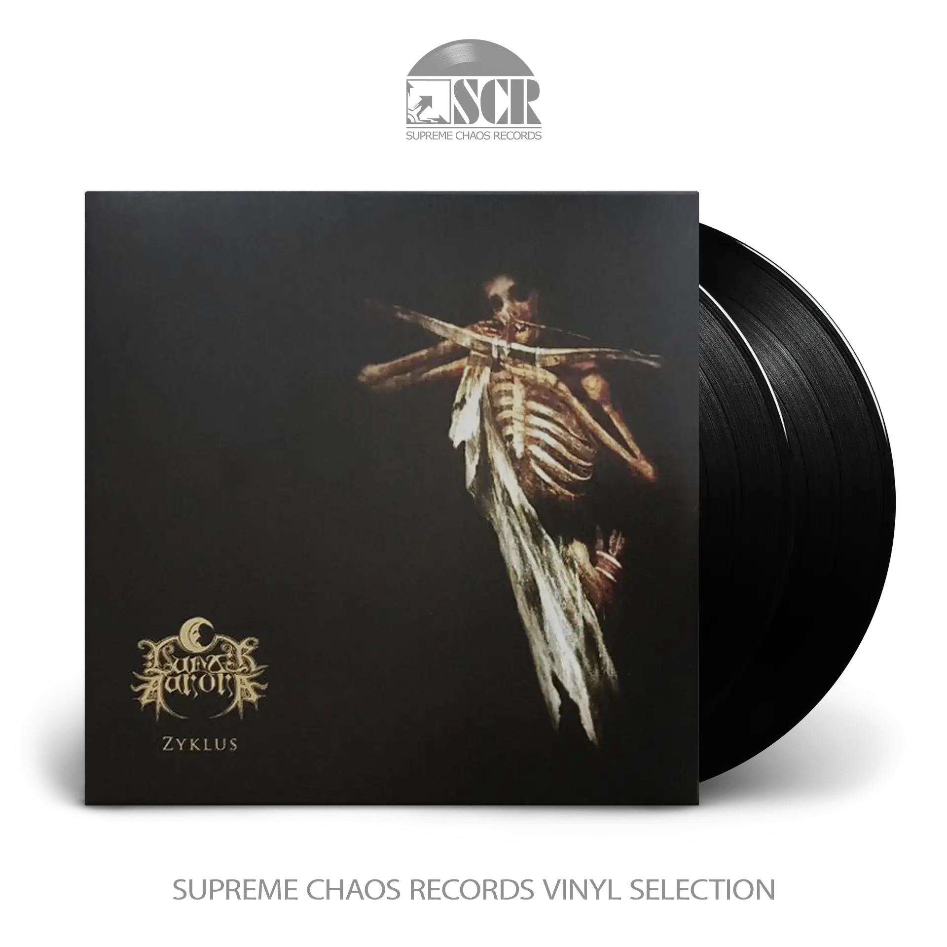 LUNAR AURORA · Zyklus | BLACK 2LP (Black Metal Vinyl)