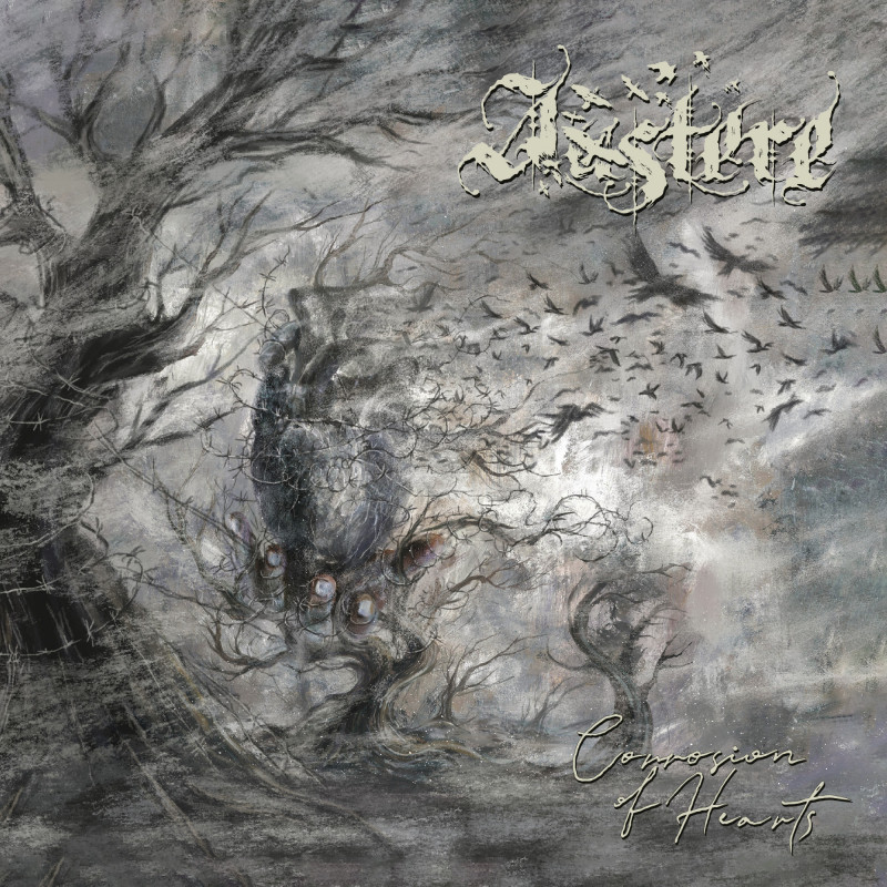 AUSTERE · Corrosion of Hearts | BLACK LP (Black Metal Vinyl) · Picture 1