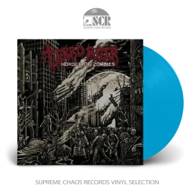 TERRORIZER · Hordes of Zombies | CURACAO BLUE LP (Grindcore/Death Metal Vinyl)