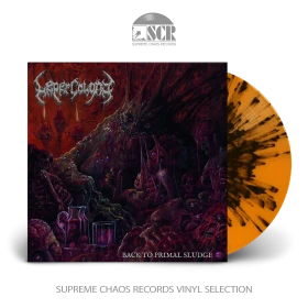 LEPER COLONY · Back To Primal Sludge | ORANGE/BLACK LP (Death Metal Vinyl)