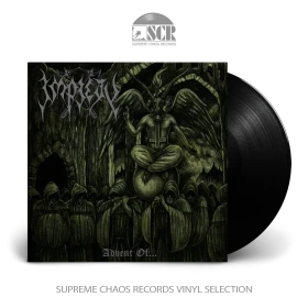 IMPIETY · Advent Of The Nuclear Baphomet | BLACK LP (Black Metal Vinyl)