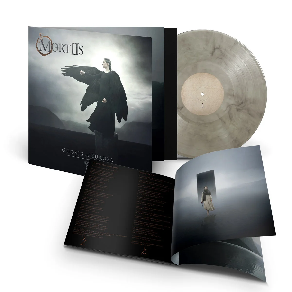 MORTIIS · Ghosts Of Europa | SMOKE MARBLE LP (Electronic/Industrial/Rock Vinyl) · Picture 3