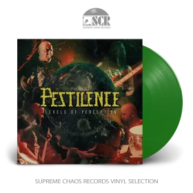 PESTILENCE · Levels of Perception | GREEN LP (Death Metal Vinyl)