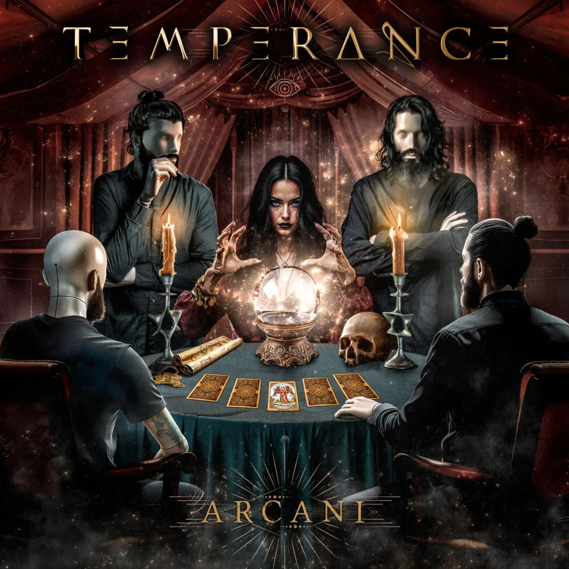 TEMPERANCE · Arcani | BLACK LP (Power Metal Vinyl) · Picture 1