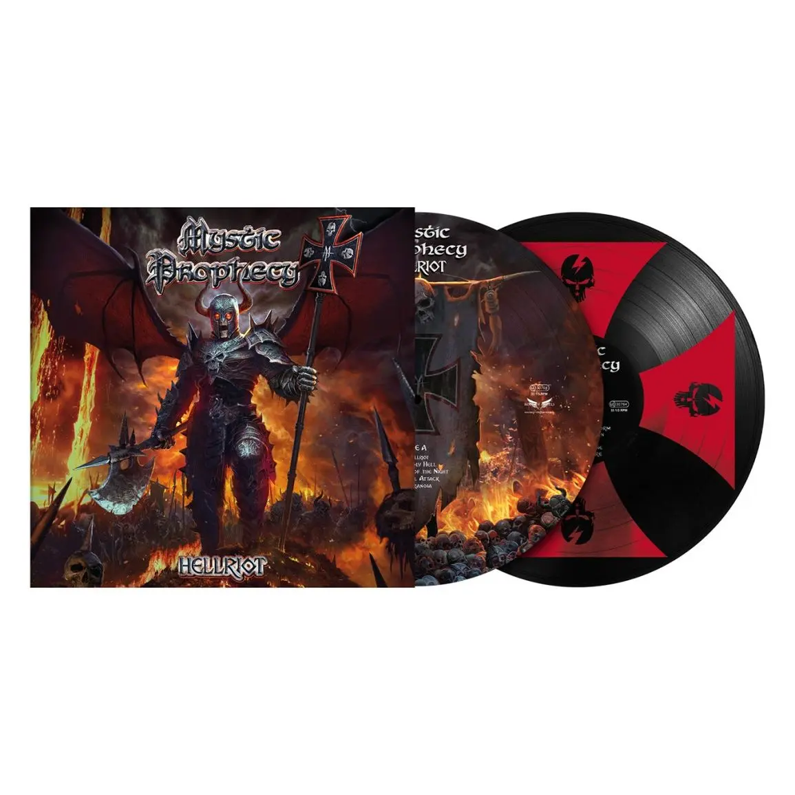 MYSTIC PROPHECY · Hellriot (Red Cross) | PICTURE DISC LP (Power Metal Vinyl)