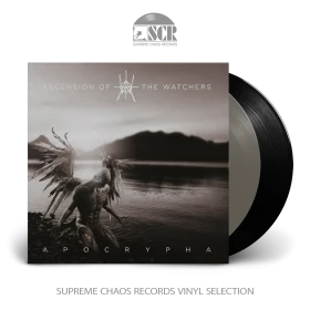 ASCENSION OF THE WATCHERS · Apocrypha | CLEAR/BLACK 2LP (Alternative Rock/Gothic Rock/Industrial Vinyl)