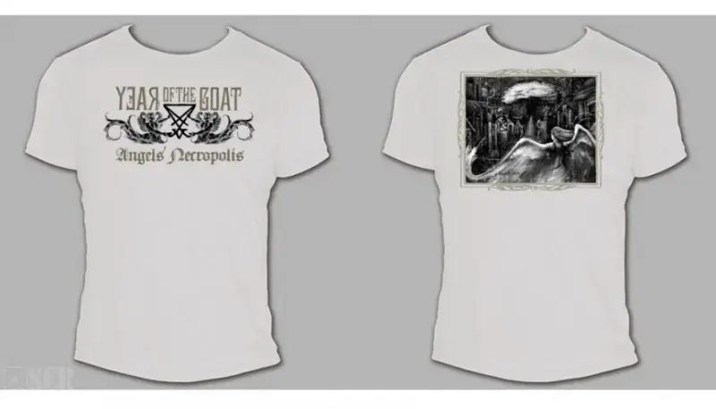 Year Of The Goat · Angel's Necropolis White | T-SHIRT