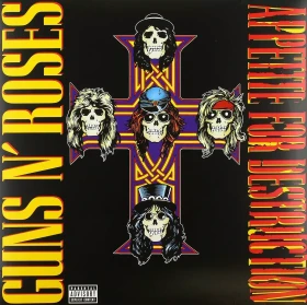 GUNS N' ROSES · Appetite For Destruction | BLACK LP (Alternative Rock Vinyl) · Picture 1