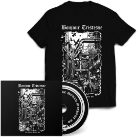 BONJOUR TRISTESSE · The World Without Us | DIGIPAK T-SHIRT BUNDLE (Black Metal CDs)