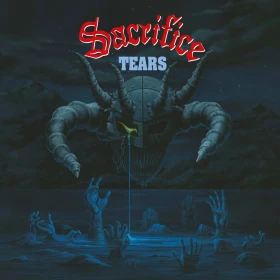 SACRIFICE · Tears | BLACK LP (Thrash Metal Vinyl) · Picture 1
