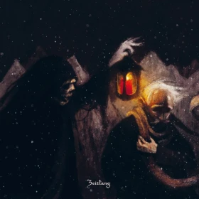 GRÀB · Zeitlang | WHITE 2LP (Black Metal Vinyl) · Picture 1