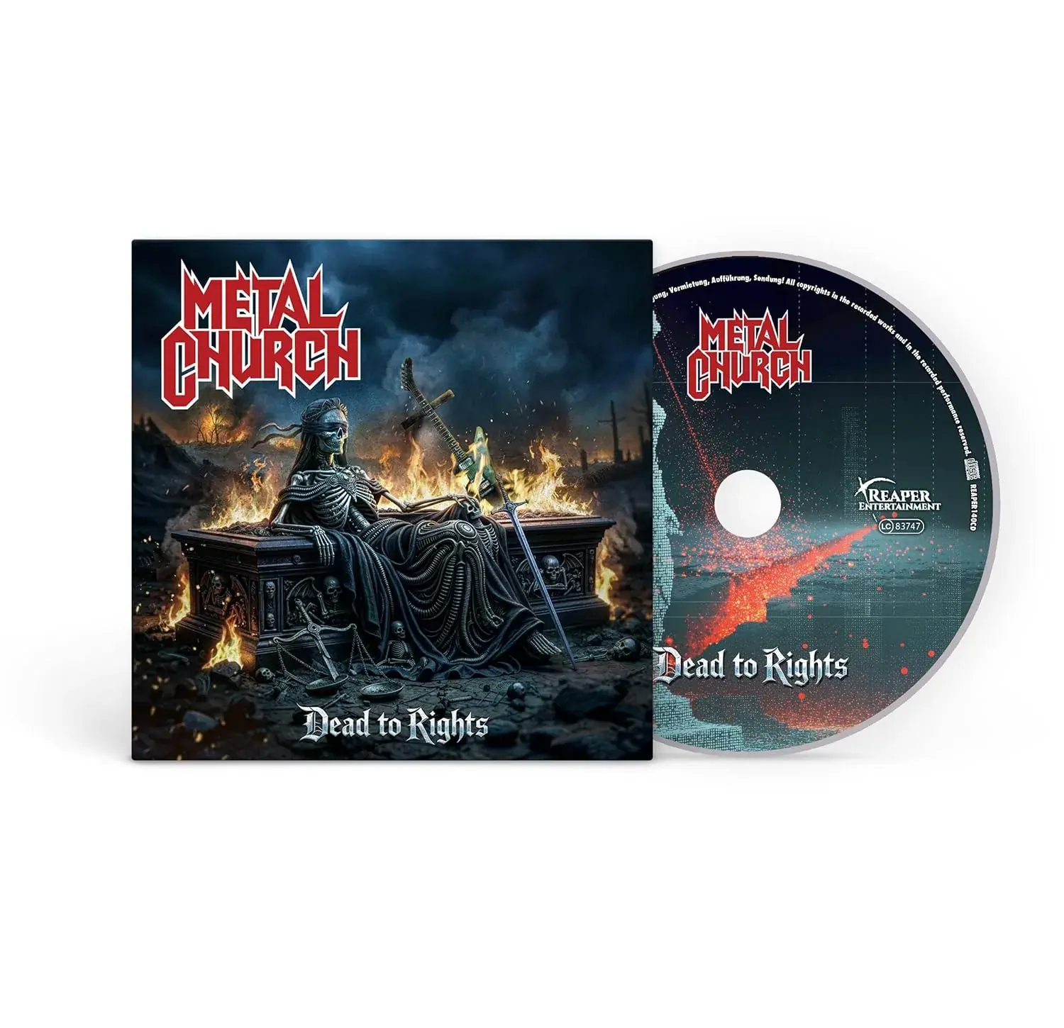 METAL CHURCH · Dead To Rights | DIGIPAK CD (Heavy Metal CDs)