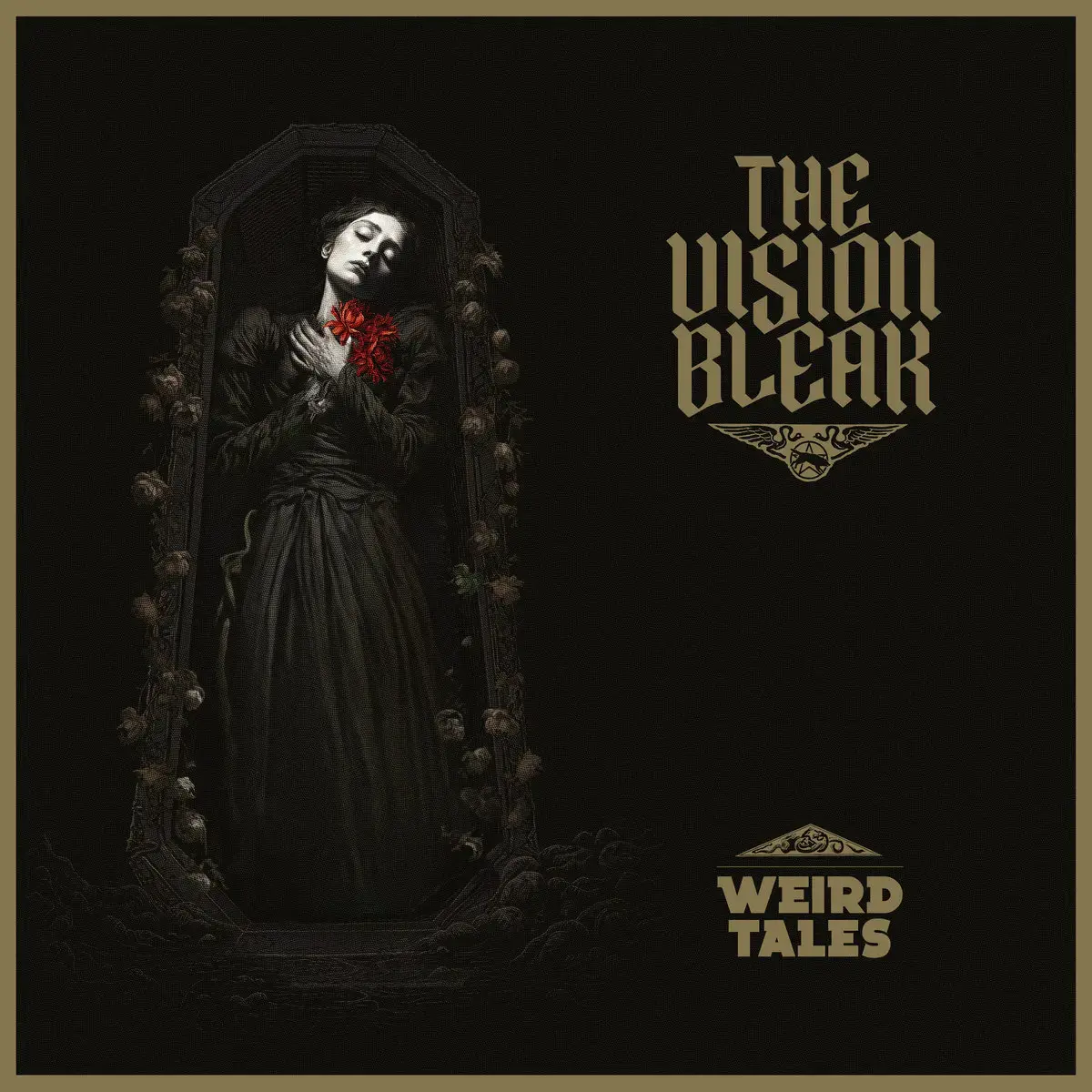 THE VISION BLEAK · Weird Tales | BLACK LP (Gothic Metal/Heavy Metal/Horror Metal Vinyl) · Picture 1