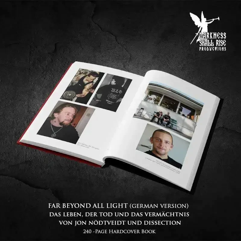 JON NÖDTVEIDT / DISSECTION · Far Beyond All Light - Das Leben, der Tod und das Vermächtnis von Jon Nödtveidt und Dissection (German) | HARDCOVER BOOK (Black Metal/Death Metal Books) · Picture 2