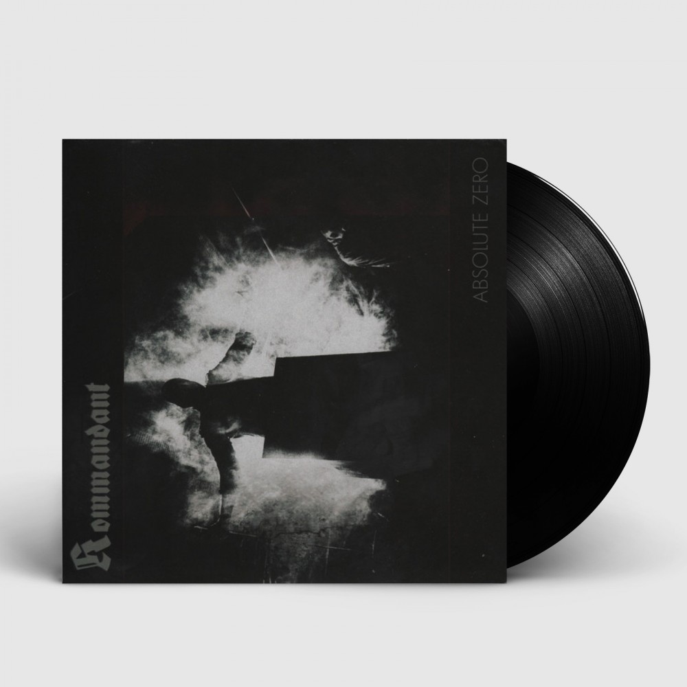 KOMMANDANT / ABSENTIA LUNAE · Split | BLACK 7" EP (Black Metal Vinyl)