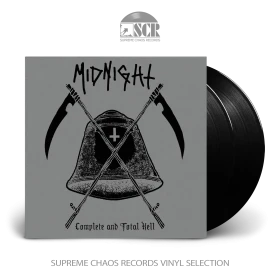 MIDNIGHT · Complete & Total Hell (Re-Issue) | BLACK 2LP (Black Metal/Thrash Metal Vinyl)
