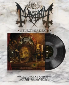MAYHEM · Liturgy Of Death | BLACK LP (Black Metal Vinyl)
