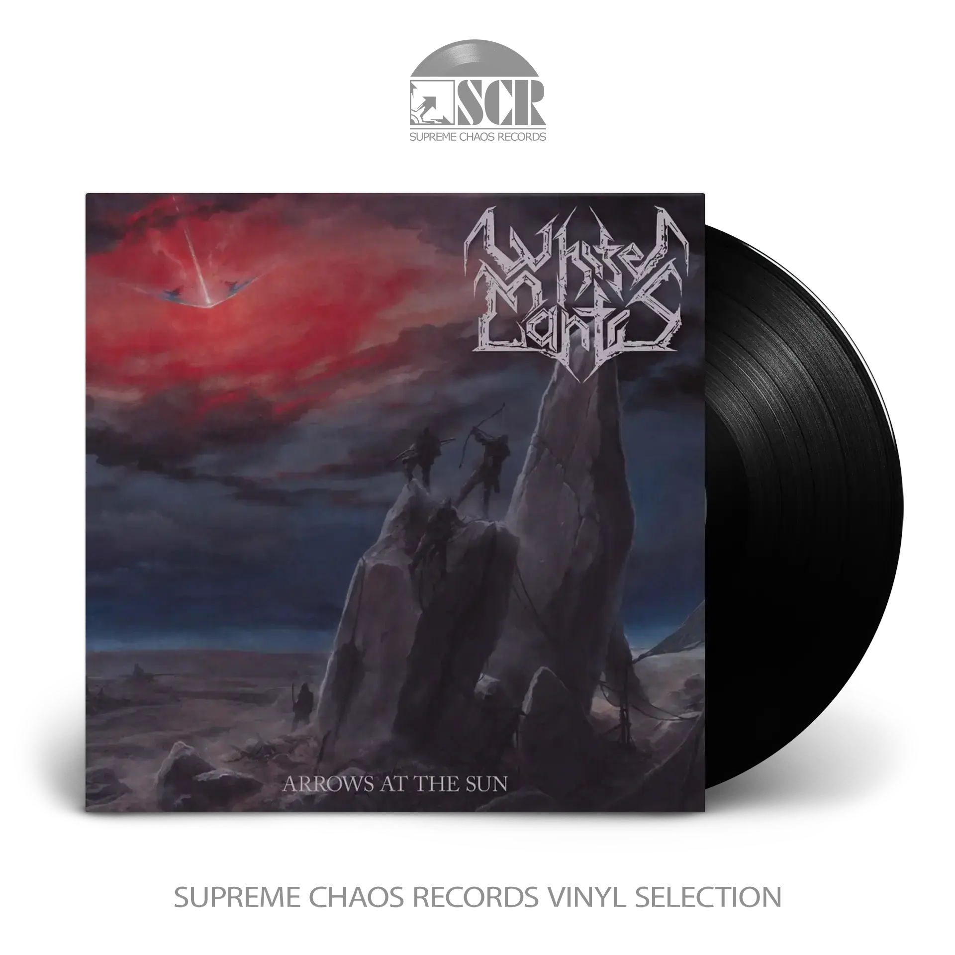 WHITE MANTIS · Arrows at the Sun | BLACK LP (Thrash Metal Vinyl)