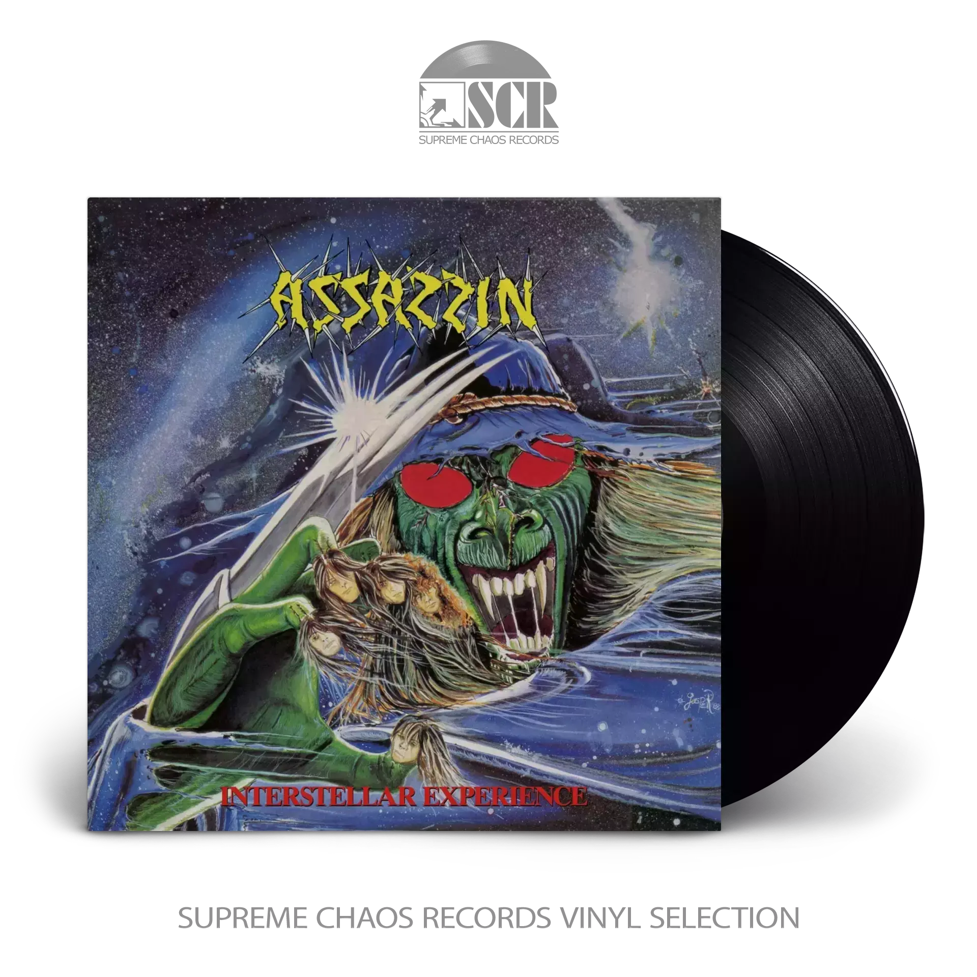 ASSASSIN - Interstellar Experience · BLACK LP (Thrash Metal Vinyl)