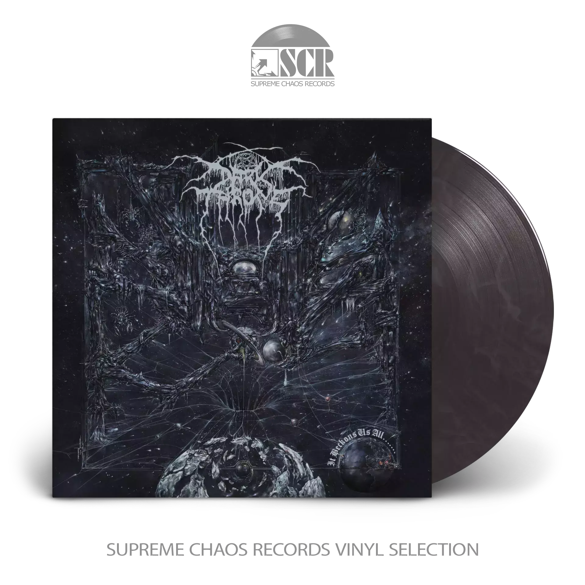 DARKTHRONE · It Beckons Us All | GREY MARBLED LP (Black Metal Vinyl)