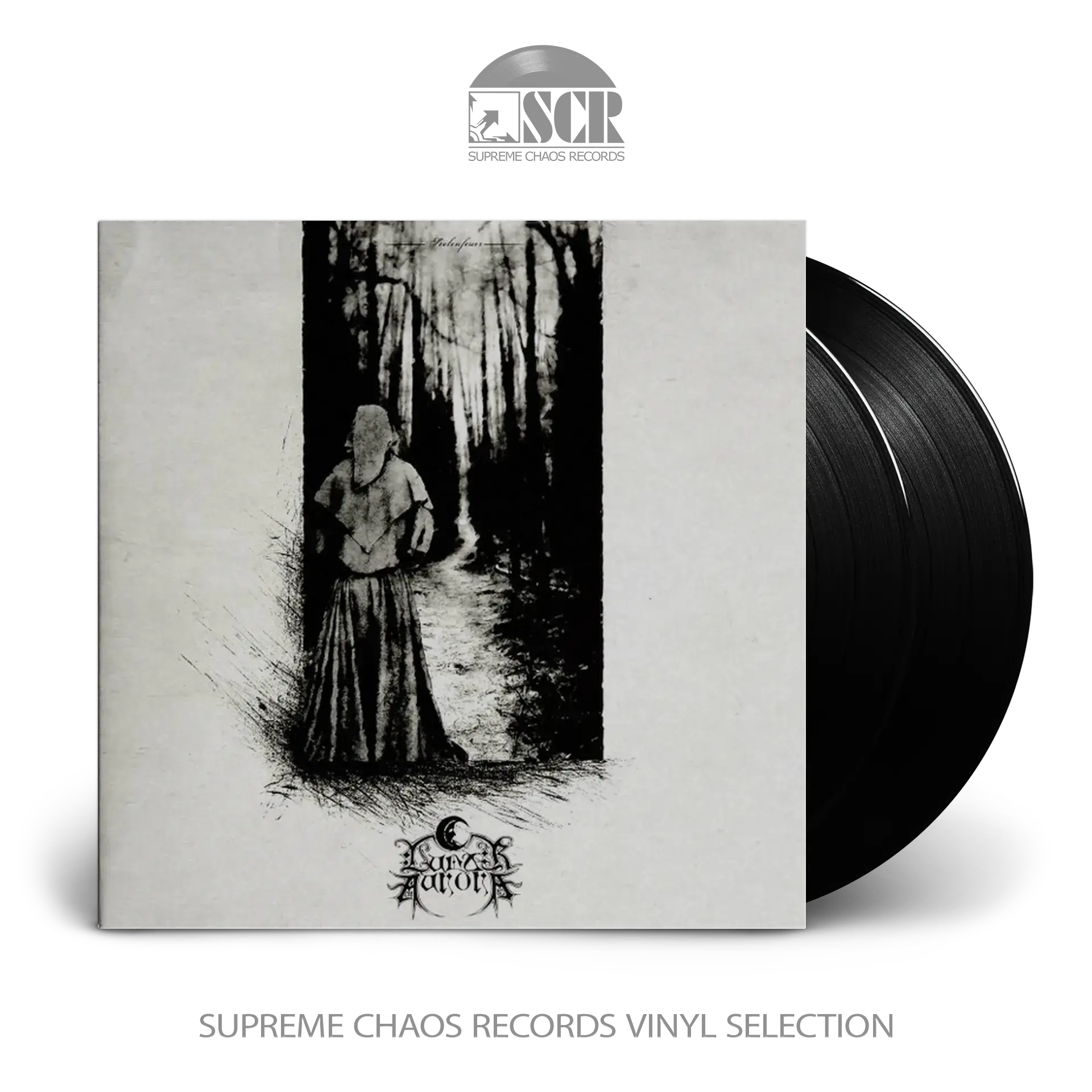 LUNAR AURORA · Seelenfeuer | BLACK 2LP (Black Metal Vinyl)