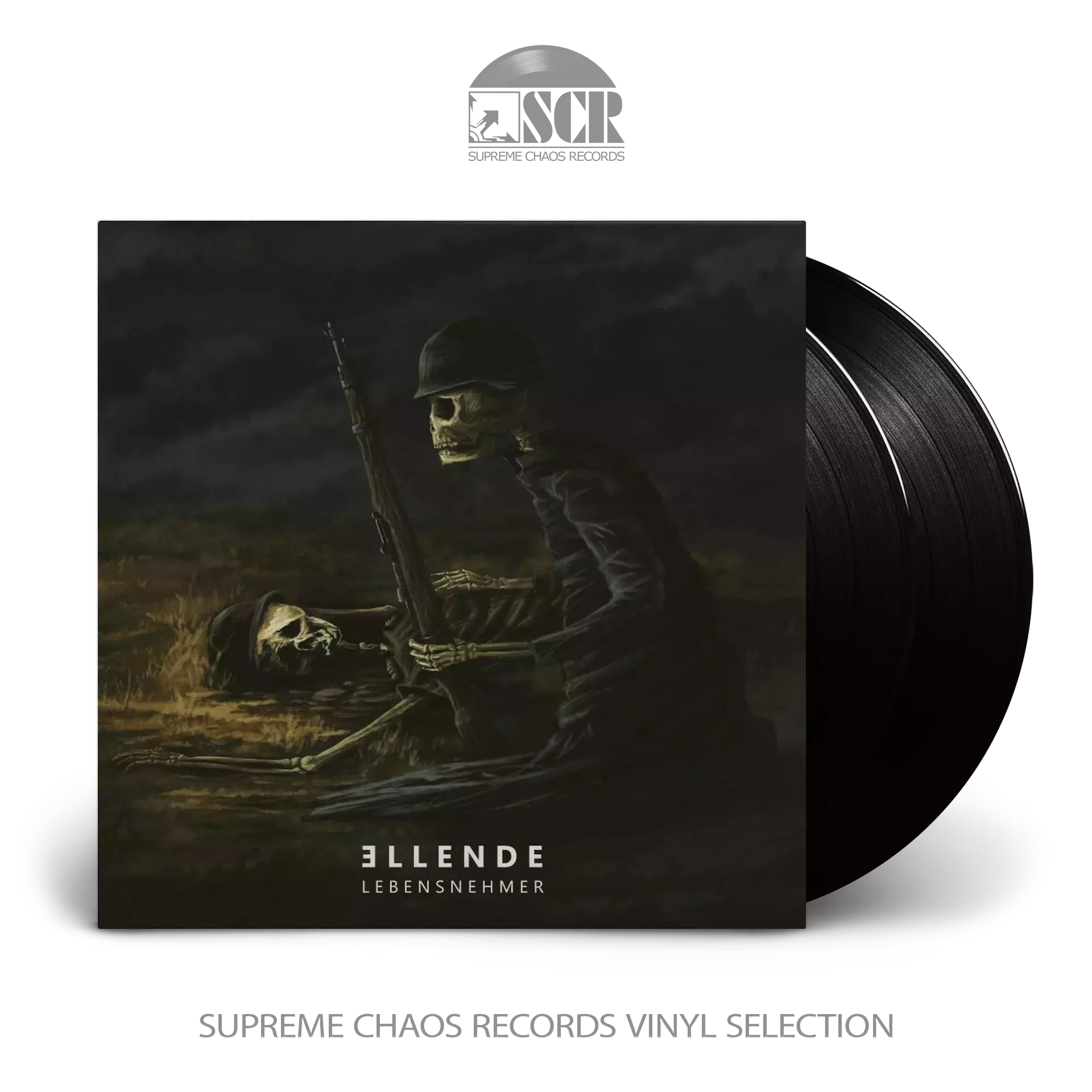 ELLENDE · Lebensnehmer | BLACK 2LP (Black Metal Vinyl)