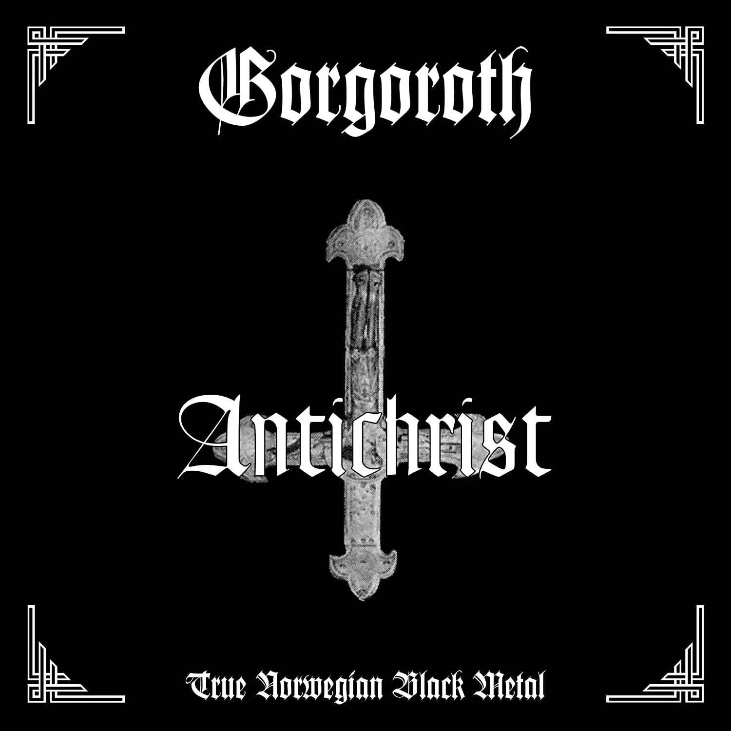 GORGOROTH · Antichrist | WHITE/BLACK SPLIT LP (Black Metal Vinyl) · Picture 1