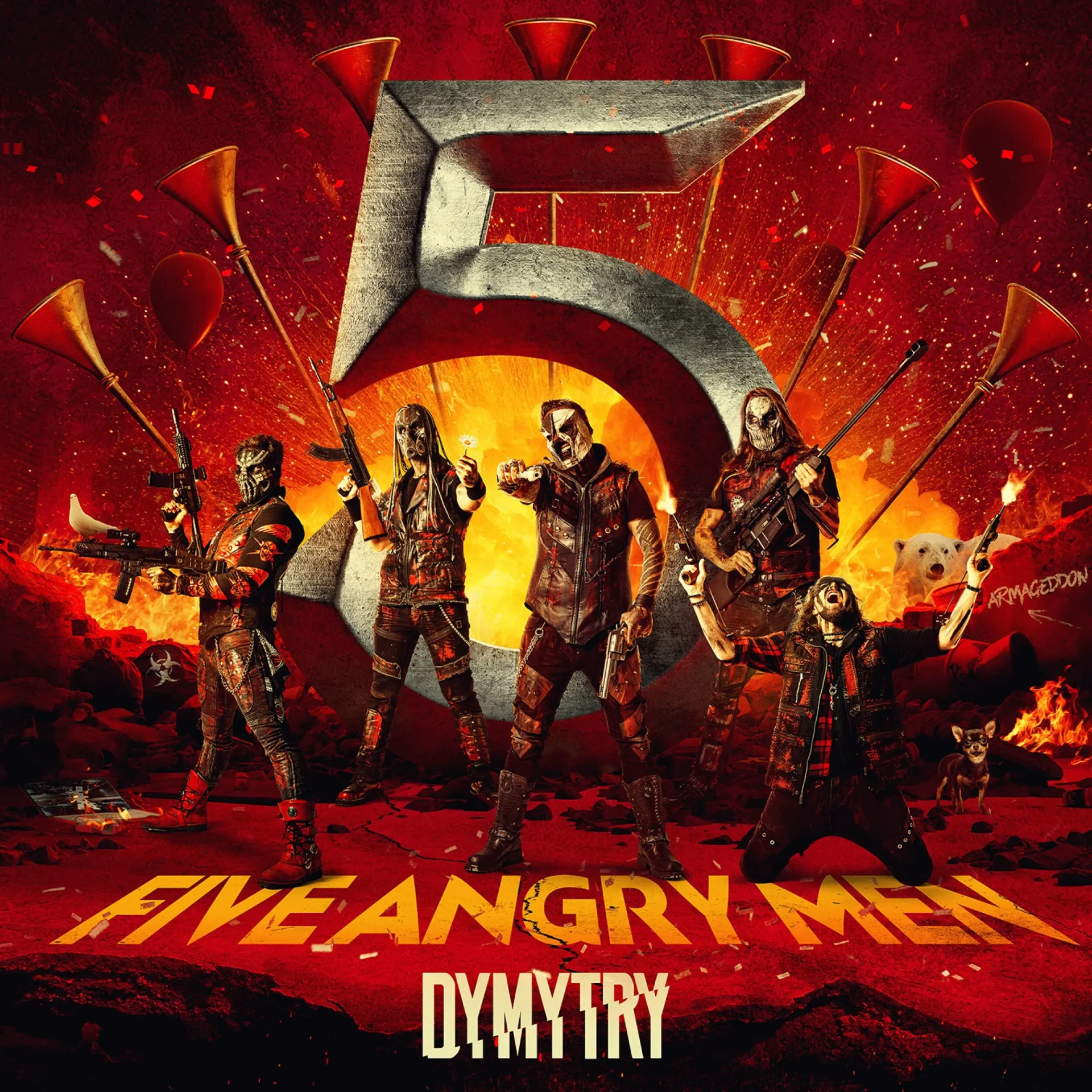 DYMYTRY - Five Angry Men · DIGIPAK CD