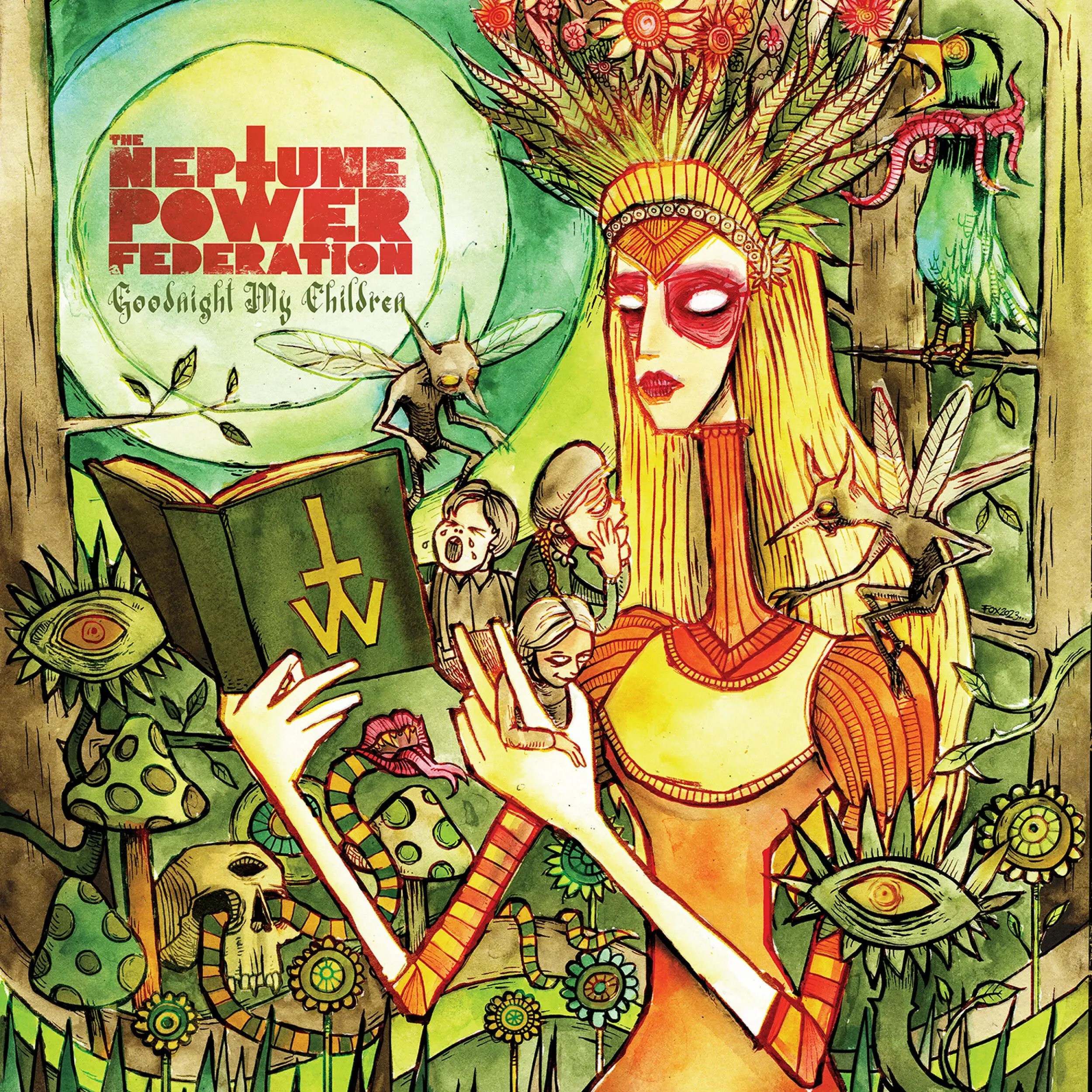 THE NEPTUNE POWER FEDERATION · Goodnight My Children | BLACK LP (Hard Rock Vinyl) · Picture 1