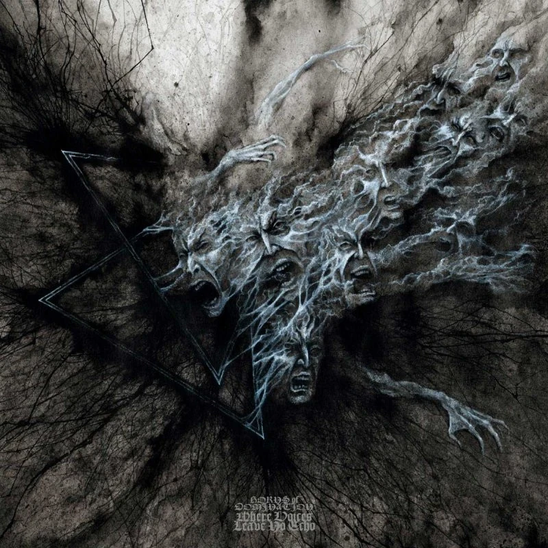 HORNS OF DOMINATION · Where Voices Leave No Echo | BLACK LP (Black Metal/Death Metal Vinyl) · Picture 1
